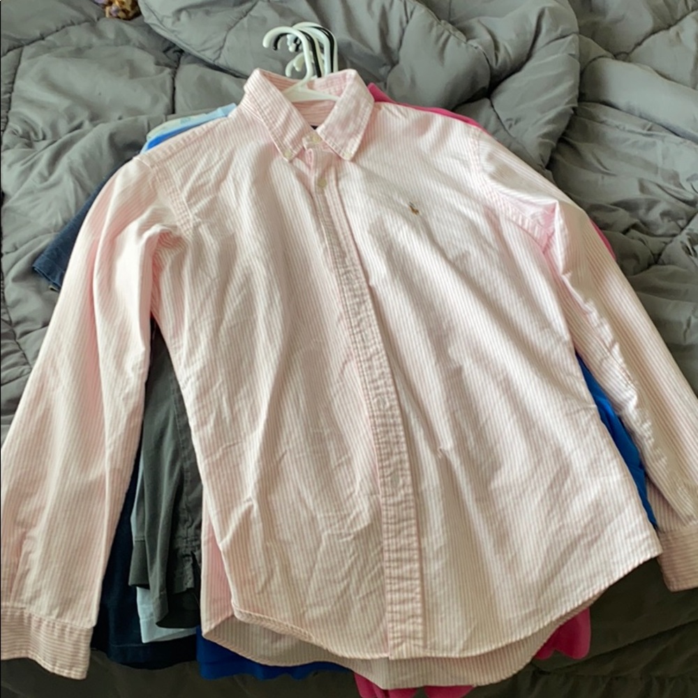 Polo Button Down - Custom Fit - Medium - image 2